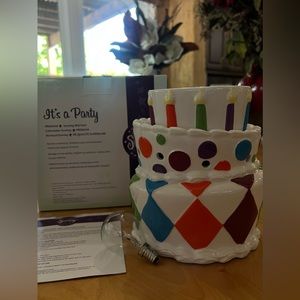 Retired Scentsy “It’s a Party” Warmer